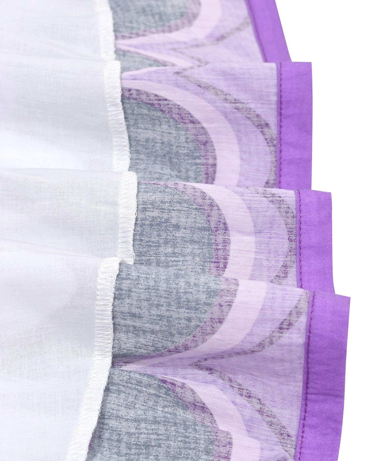 Girls Dress Sleeveless Knee Length with Bow Geometric Circle A line Sundress Daily Summer Casual Purple