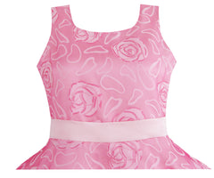 Girls Dress Rose Wedding Pageant Size 4-14 Years