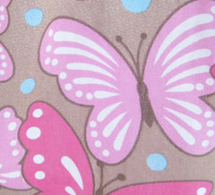 Girls Dress Brown Butterfly Double Bow Tie Party Size 4-12 Years