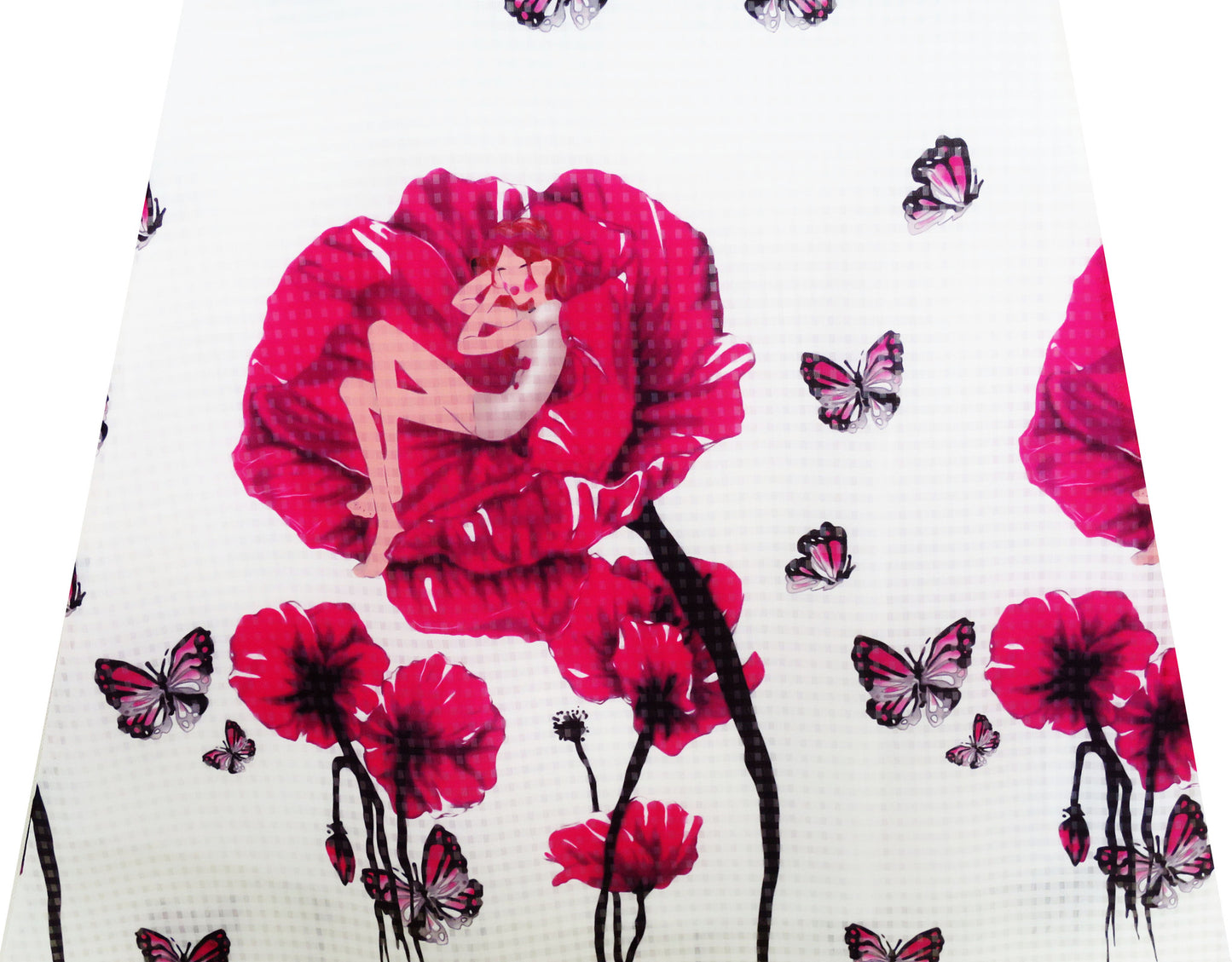 Girls Dress Little Girl Sleep In Flower Pattern Butterfly Pink Size 7-14 Years