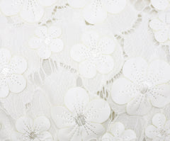 Girls Dress Hi-lo Maxi Chiffon Lace Polka Dot Necklace Party Size 7-14 Years