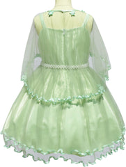 Flower Girls Dress Pearl Belt Pageant Wedding Party Size 3-14 Years