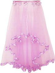 Flower Girls Dress Pearl Belt Pageant Wedding Party Size 3-14 Years