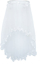 Flower Girls Dress Pearl Belt Pageant Wedding Party Size 3-14 Years