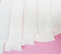 Girls Dress Pleated Collar Color Block Chiffon Size 7-16 Years