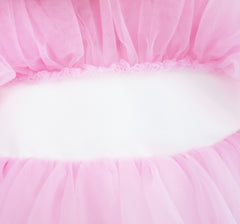 Girls Dress Birthday Princess Ruffle Dress Cake Balloon Print Size 1-10 Years