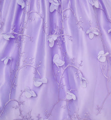 Flower Girls Dress Butterfly Party Wedding Bridesmaid Dress Size 4-10 Years