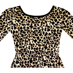 Girls Dress Leopard Print Fall Winter Dress Size 3-12 Years