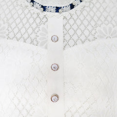 Girls Dress Lace Pearl Plum Blossom Elegant Princess Dress Size 4-14 Years