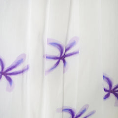 Girls Dress Purple Flower Summer Party Size 6-12 Years