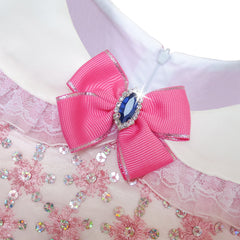 Girls Dress Pink Princess Costume Cinderella Fancy Birthday Ball Size 6-14 Years