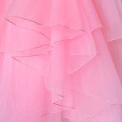 Flower Girls Dress Rhinestone Tulle Wedding Pageant Bridesmaid Size 5-12 Years