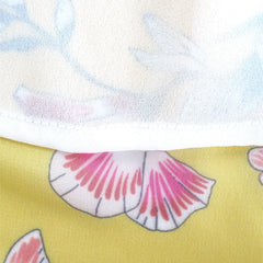 Girls Dress Floral Belt Chiffon Party Maxi Dress Size 6-14 Years