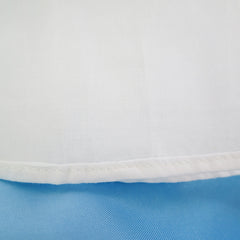 Girls Dress Blue Dimensional Flower Birthday Wedding Dress Size 4-10 Years