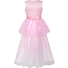 Flower Girls Dress Dancing Ball Gown Princess Party Size 6-14 Years