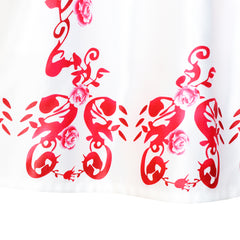 Girls Dress Flower Halter Flare Dress Princess Size 5-14 Years