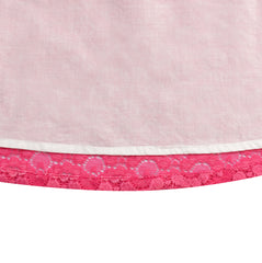 Girls Dress Off Shoulder Illusion Yoke 3/4 Sleeve Lace Dress Size 6-12 Years