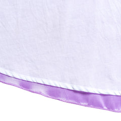 Girls Dress White And Purple Hi-Lo Party Dancing Pageant Size 6-14 Years
