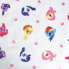 Girls Dress Cartoon Printed Colorful Short Sleeve Dress Size 4-10 Years