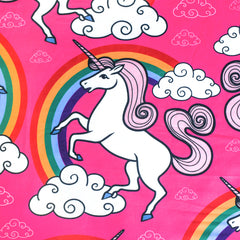 Girls Dress Unicorn Rainbow Short Sleeve Casual Dress Size 6-12 Years