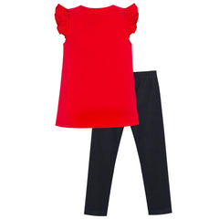 Girls Outfit Set Tee And Pants Zebra Clothing Set Size 2-10 Years