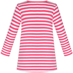 Girls Casual Dress Cotton Long Sleeve Kite Cloud Embroidered Size 2-6 Years