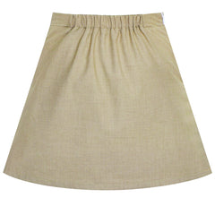 Girls Skirt Pleated Bow Tie Back School Uniform Size 6-14 Years