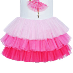 Girls Dress Tutu Dancing Tiered Skirt Ballet Party Size 2-10 Years