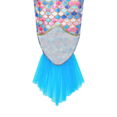 Girls Dress Mermaid Princess Costume Halloween Party Dress Size 2-8 Years