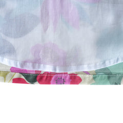Girls Dress One Shoulder Colorful Flower Dress Birthday Party Size 6-12 Years