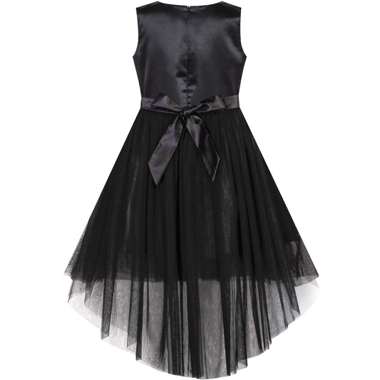 Girls Dress Hi-low Magic Wand Princess Crown Dress Up Costume Size 4-14 Years