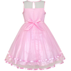 Girls Dress Pink Unicorn Dress Up Princess Crown Size 4-12 Years