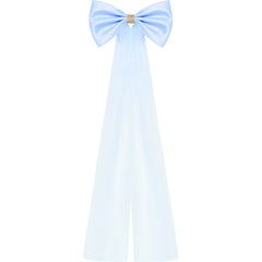 Flower Girl Dress Lace Hi-low Skirt Wedding Pageant Size 6-14 Years