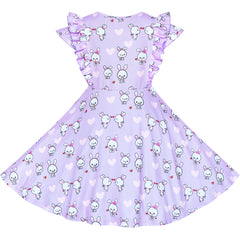 Girls Casual Dress Watermelon Tank Summer Sundress Size 4-8 Years