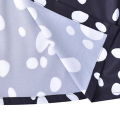 Girls Halloween Costume For Dalmatians Cloak Wig Headband Gloves Size 4-14 Years