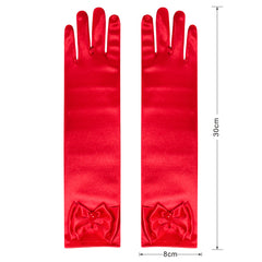 Girls Halloween Costume For Dalmatians Cloak Wig Headband Gloves Size 4-14 Years