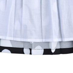 Girls Dress Halloween Costume For Dalmatians Wig Headband Gloves Size 2-14 Years