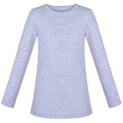 2 Packs Girls Top Tee Shirt Long Sleeve School Uniform Size 2-12 Years