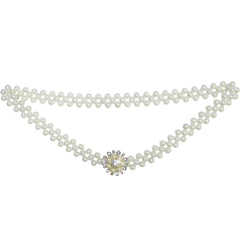 Flower Girls Dress Pearl Belt Red Wedding Party Crown Magic Wand Size 3-14 Years