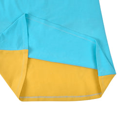 Girls Dress Short Sleeve Tee Top Colorful Summer Sea Star Beach Size 3-8 Years