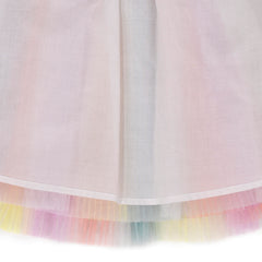 Girls Skirt Tutu Rainbow Multicolor Ballet Dancing Party Size 2-10 Years