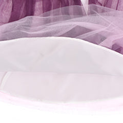 Girls Dress Flower Lace Top Burgundy Gradient Skirt Sleeveless Size 6-14 Years