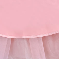 Girls Dress Sequin Wedding Hi-low Tulle Skirt Tutu Flutter Sleeve Size 3-12 Years