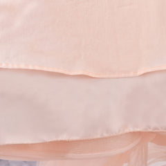 Girls Dress Sequin Backless Floral Hollow Back Lace Wedding Size 3-14 Years