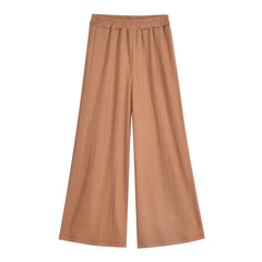 Girls Pants Legging Straight Leg Pants Brown Black Ribbed Knit Gym Casual Size 5-14 Years