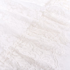 Girls Dress Lace Floral Hi-low Off Shoulder Pageant Bridesmaid Size 4-12 Years