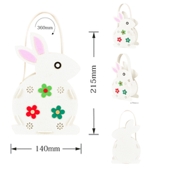 Girls Skirt Egg Hunting Bag Black Easter Hunter Rabbit Bunny Spring Size 2-10 Years