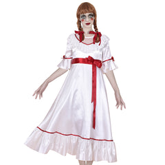 Girls Dress Mom's Costume Cosplay For Annabelle Halloween Party