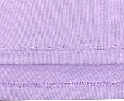 Sunny Fashion Girls Pink Heart Tulle Skirt Set – Cute Striped T-Shirt & Pleated Mesh Outfit