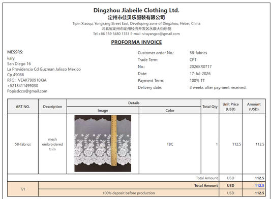 Exclusive Custom Sample Order 58-fabrics | Client Kary